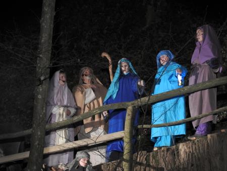 Utrinki iz druge uprizoritve predstave Božična noč, odigrane 5.1.2019 12